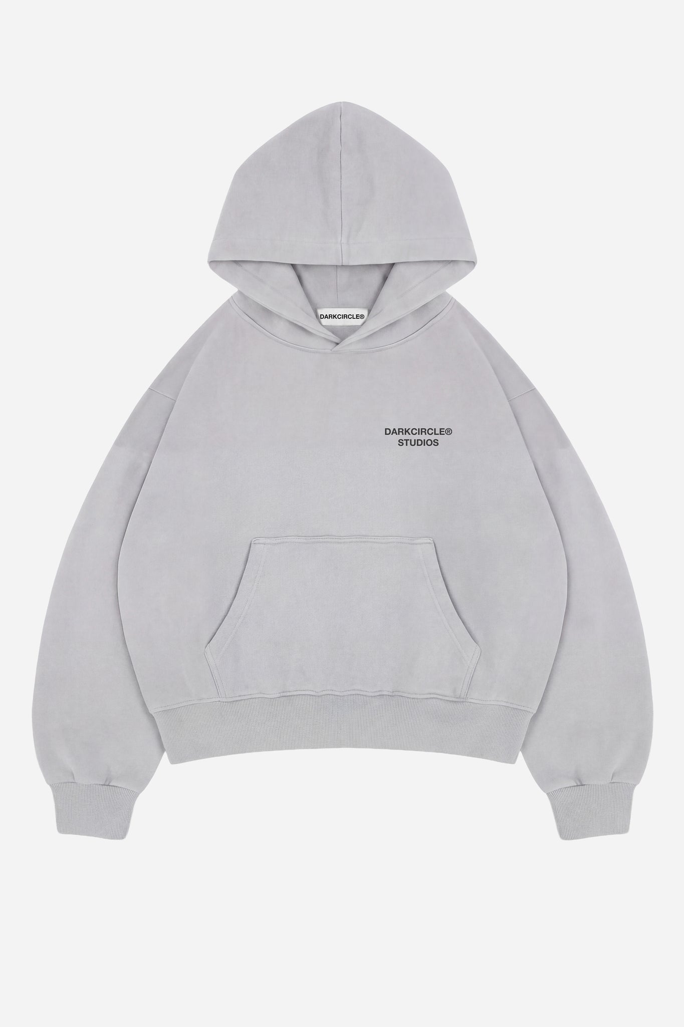 Studio Hoodie V2 - Washed Grey – DARKCIRCLE®