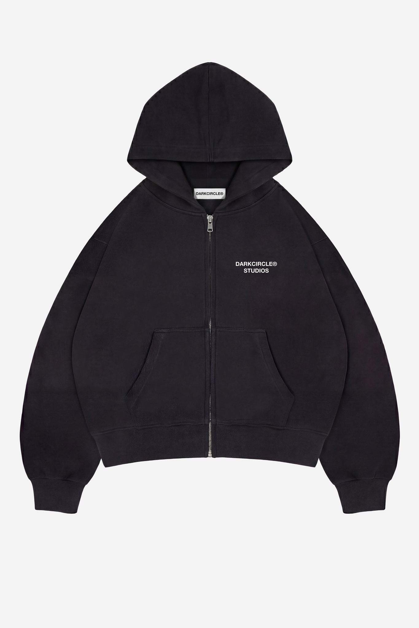 Studio Zip Hoodie V2 - Black – DARKCIRCLE®
