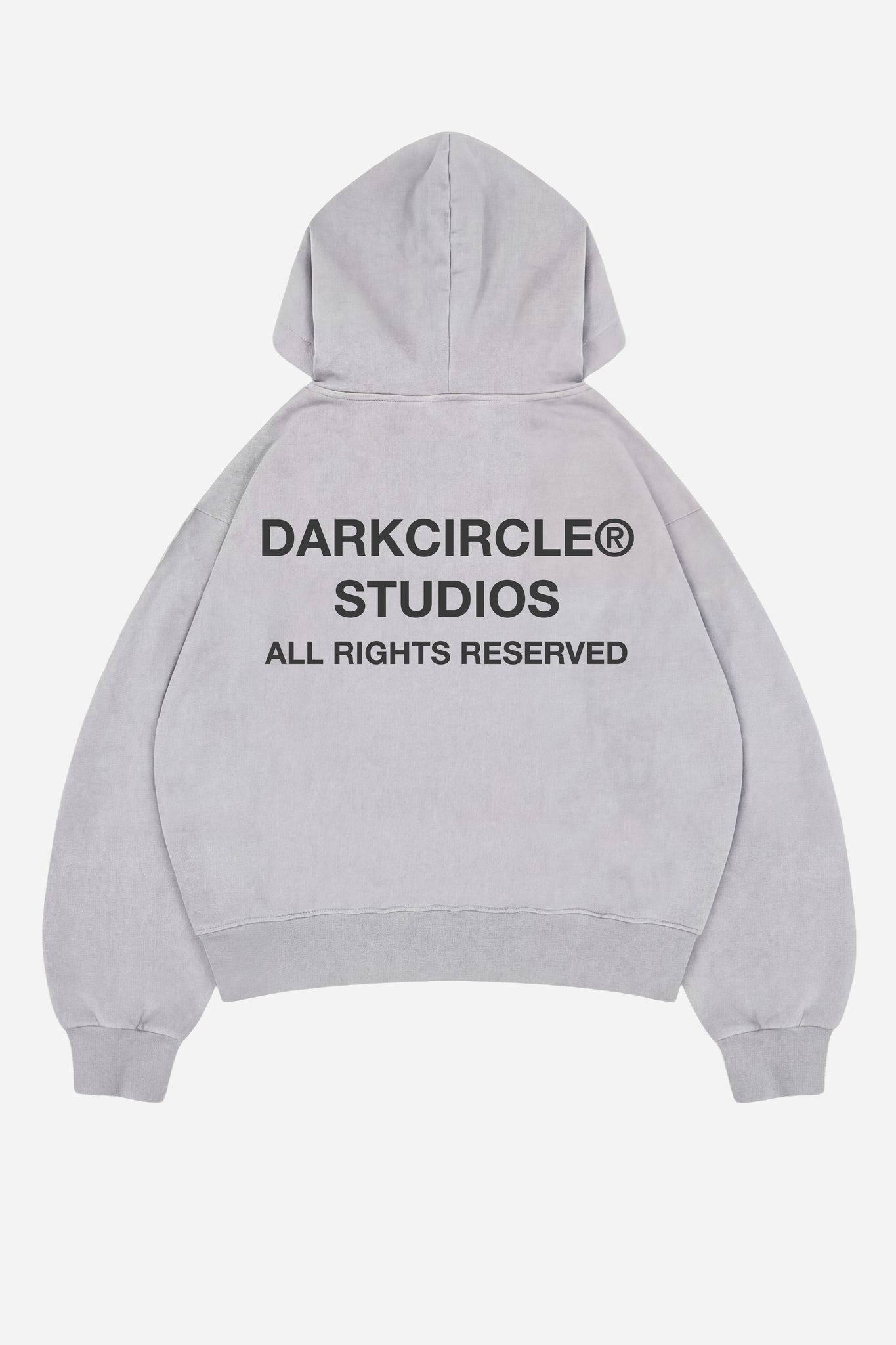 Studio Zip Hoodie V2 - Washed Grey – DARKCIRCLE®