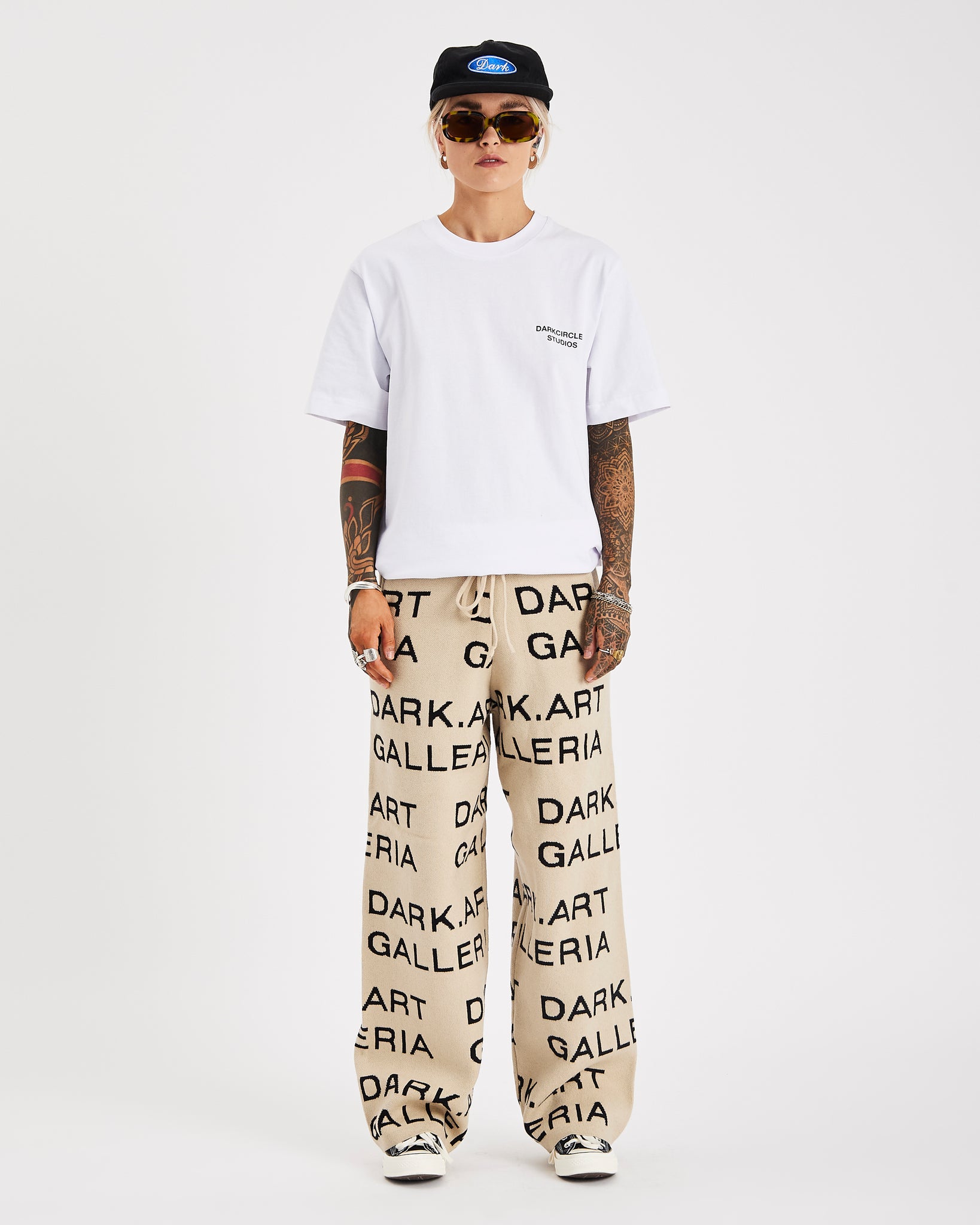 GALLERIA Knit Pants - Natural