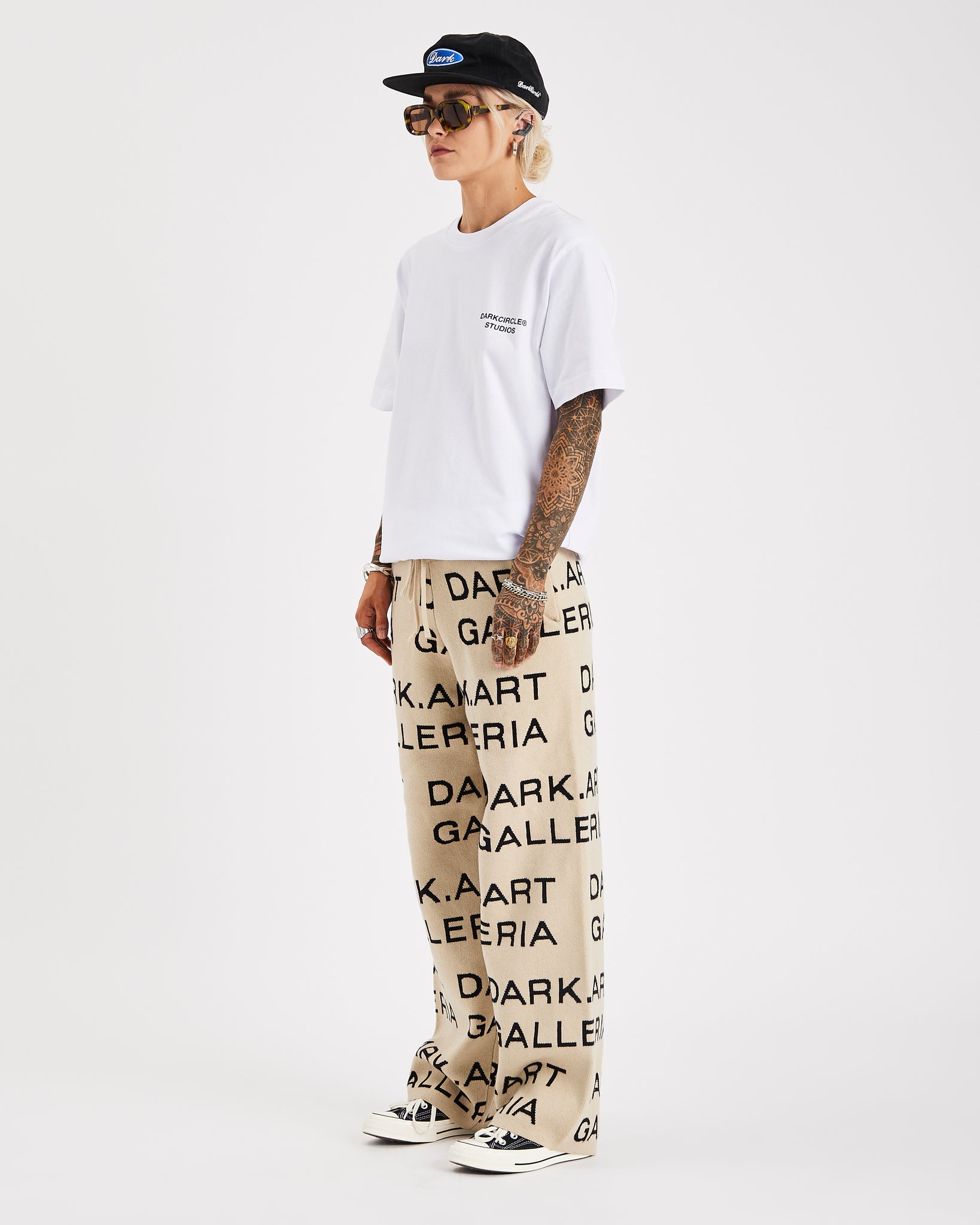GALLERIA Knit Pants - Natural