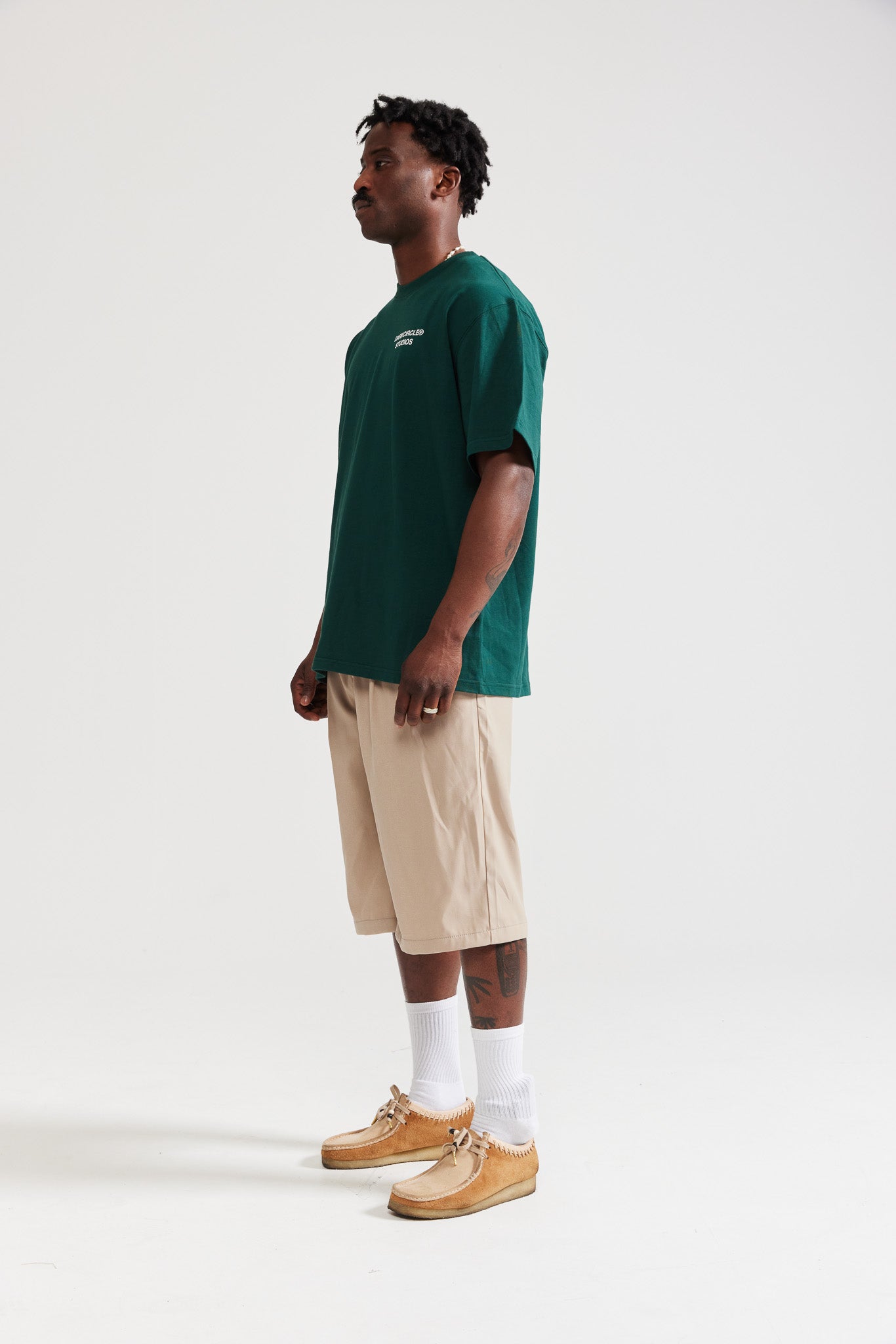 Studio Tee - Forest  Green