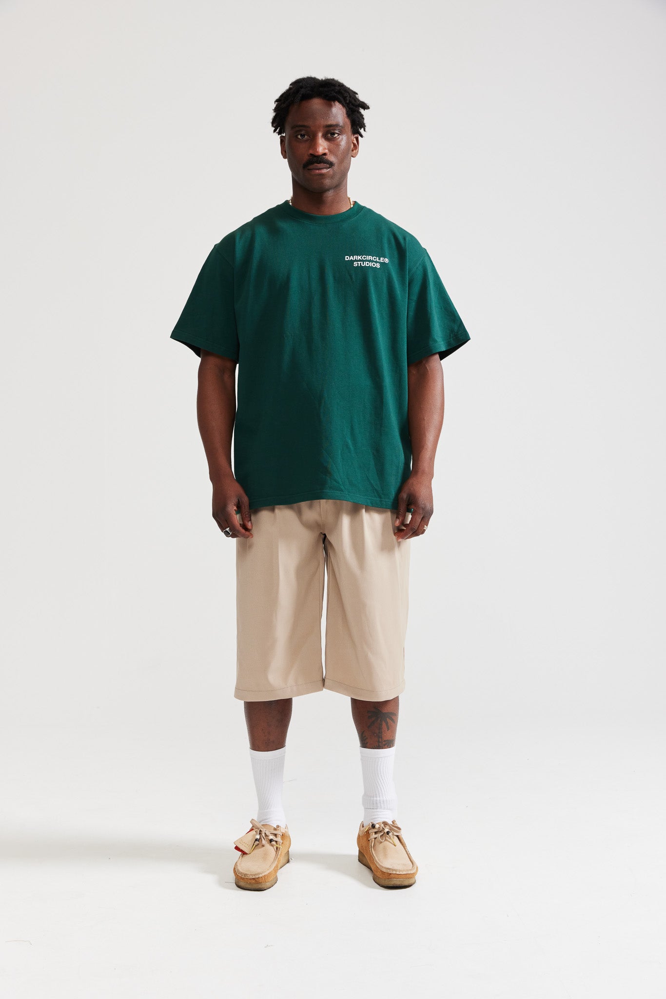 Studio Tee - Forest  Green