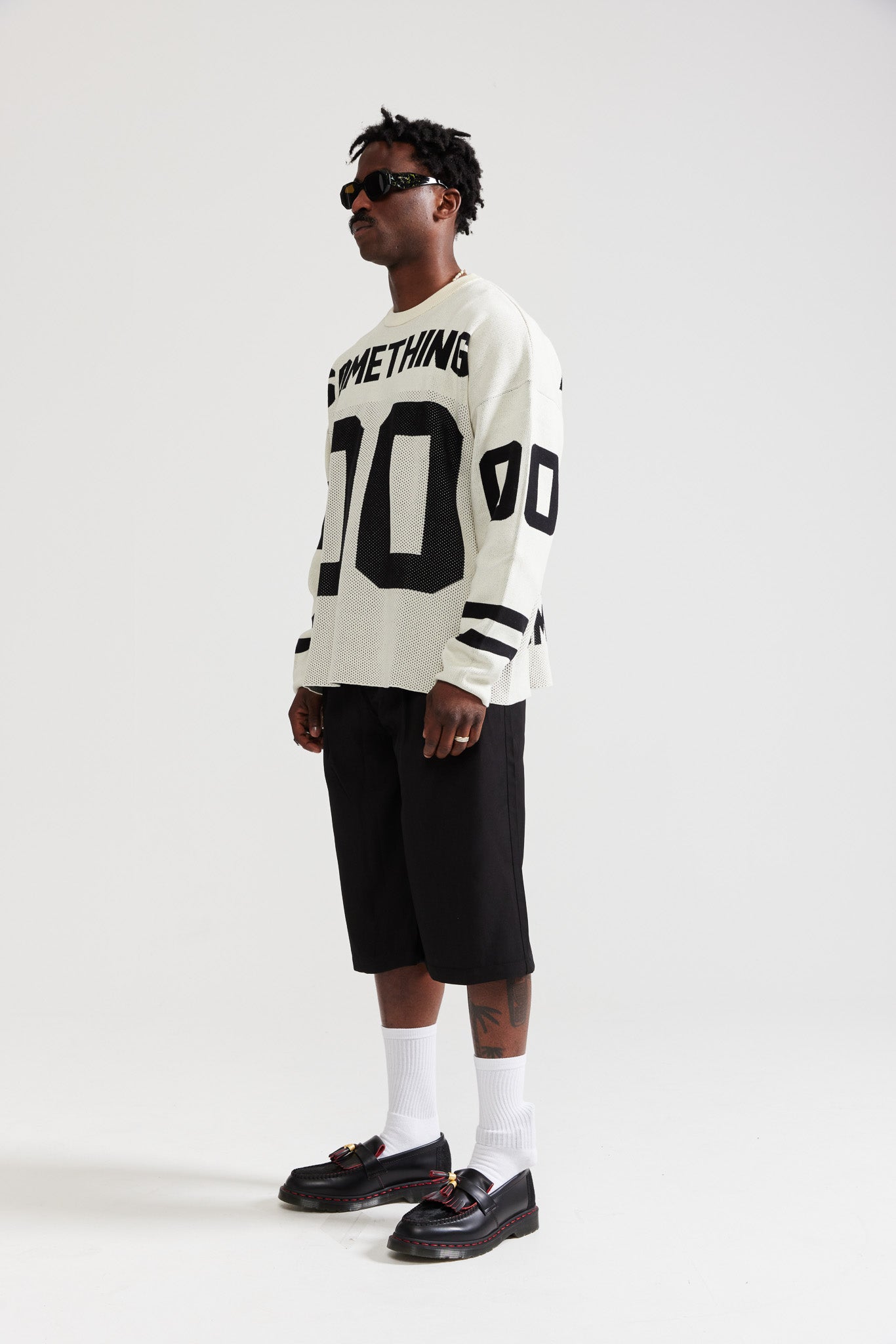 SOMETHING Knit Jersey - Cream