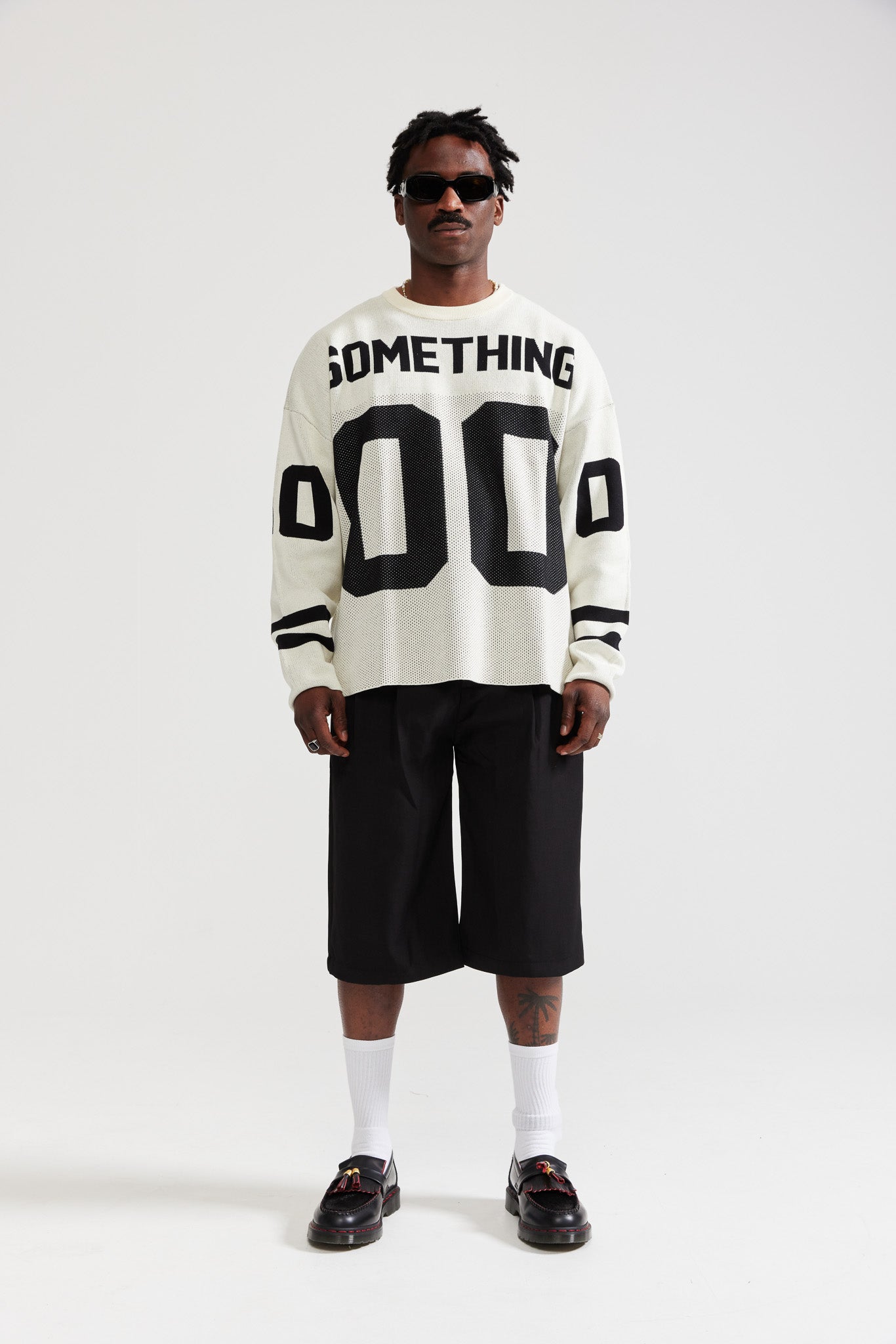 SOMETHING Knit Jersey - Cream