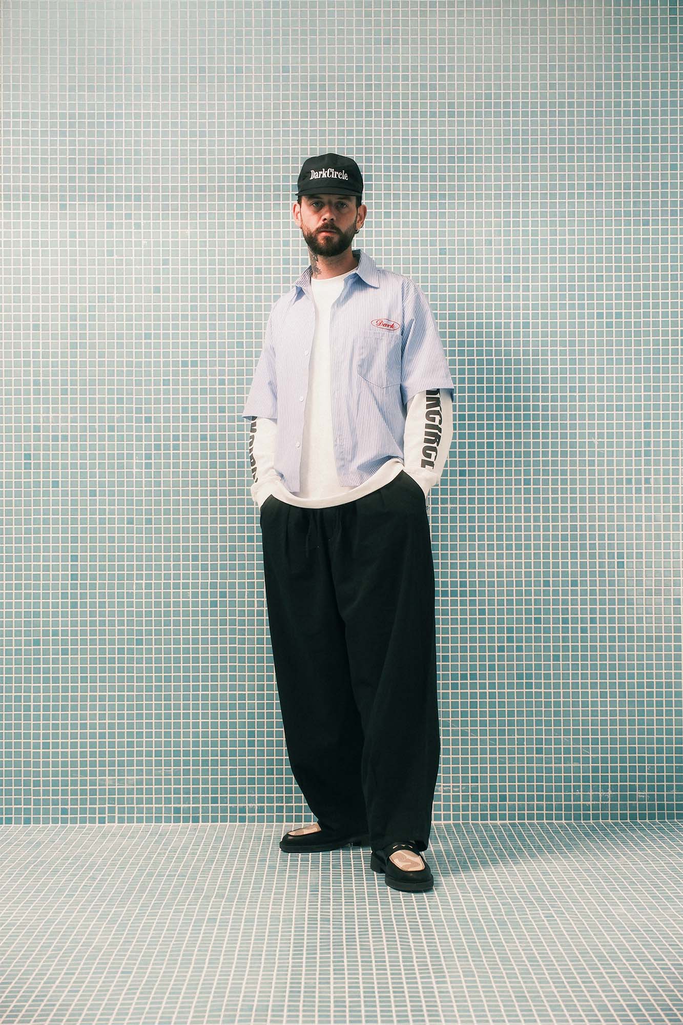 Transit Shirt - Blue/White Stripe