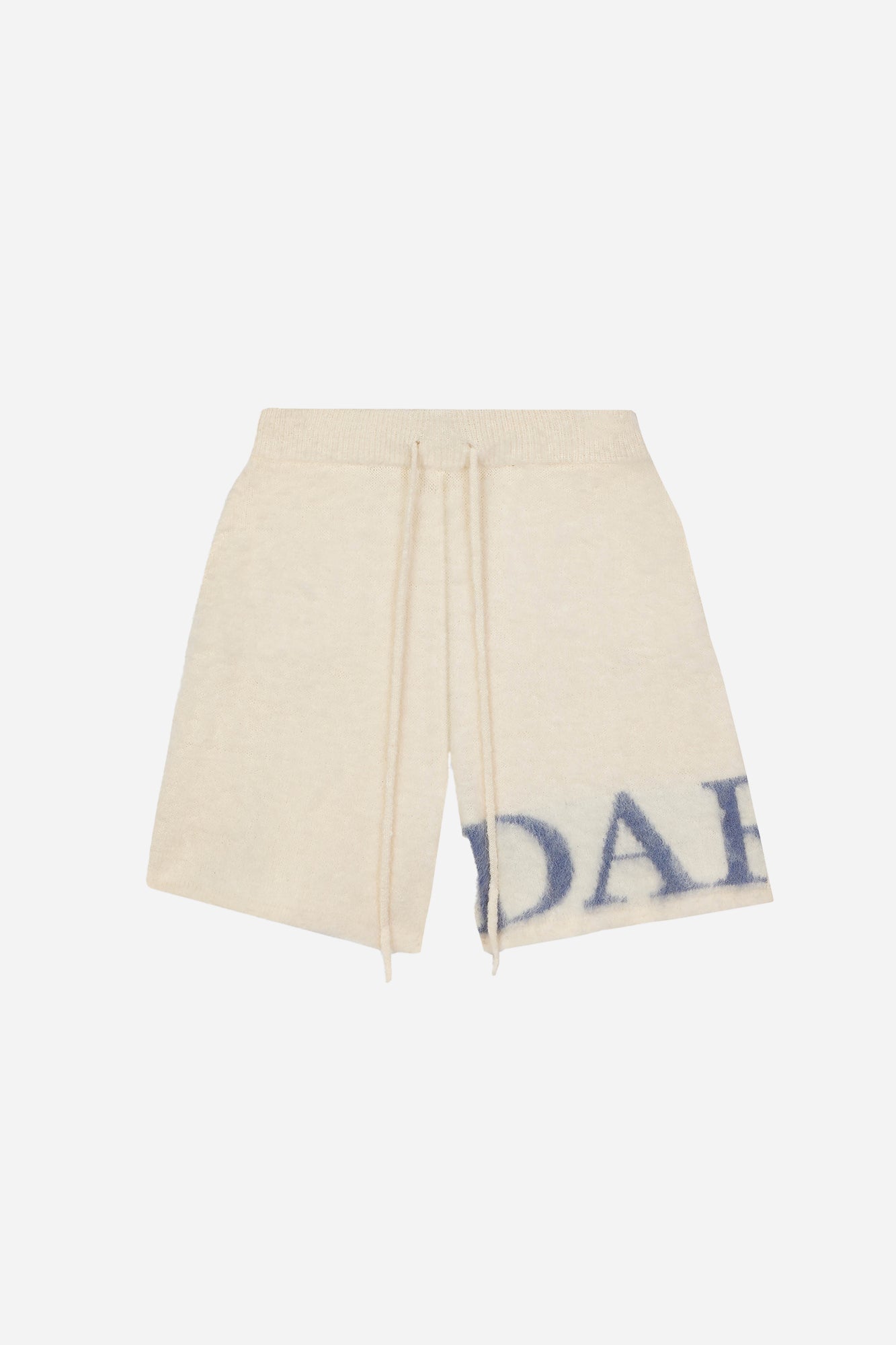 Mohair Shorts - Bone White