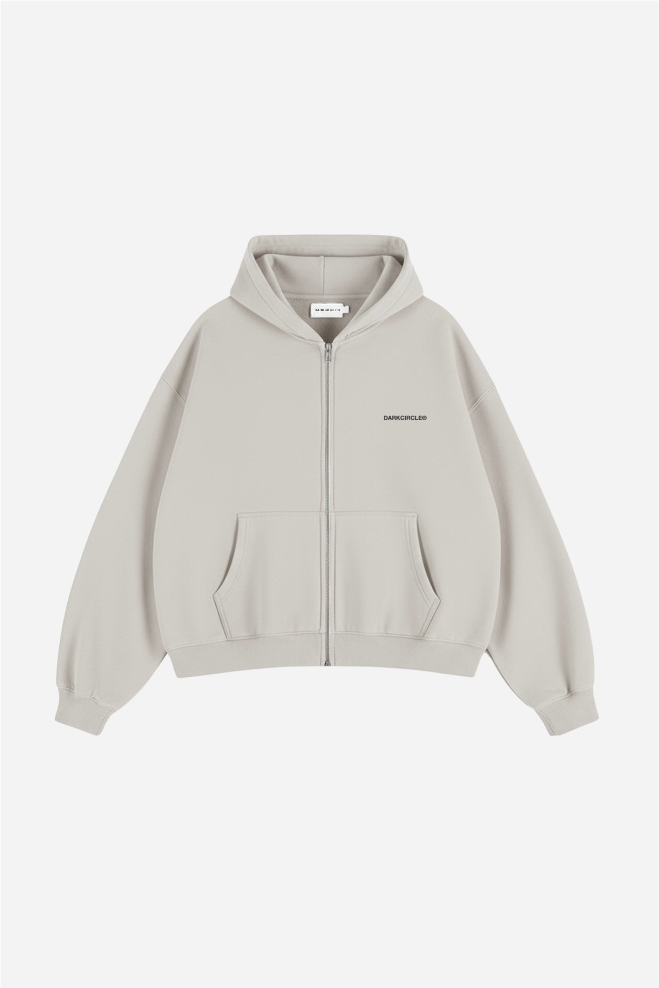 Mini Registered Zip Hoodie - Stone