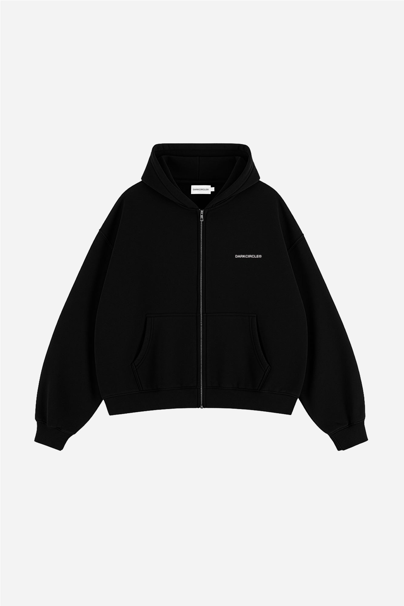 Mini Registered Zip Hoodie - Black