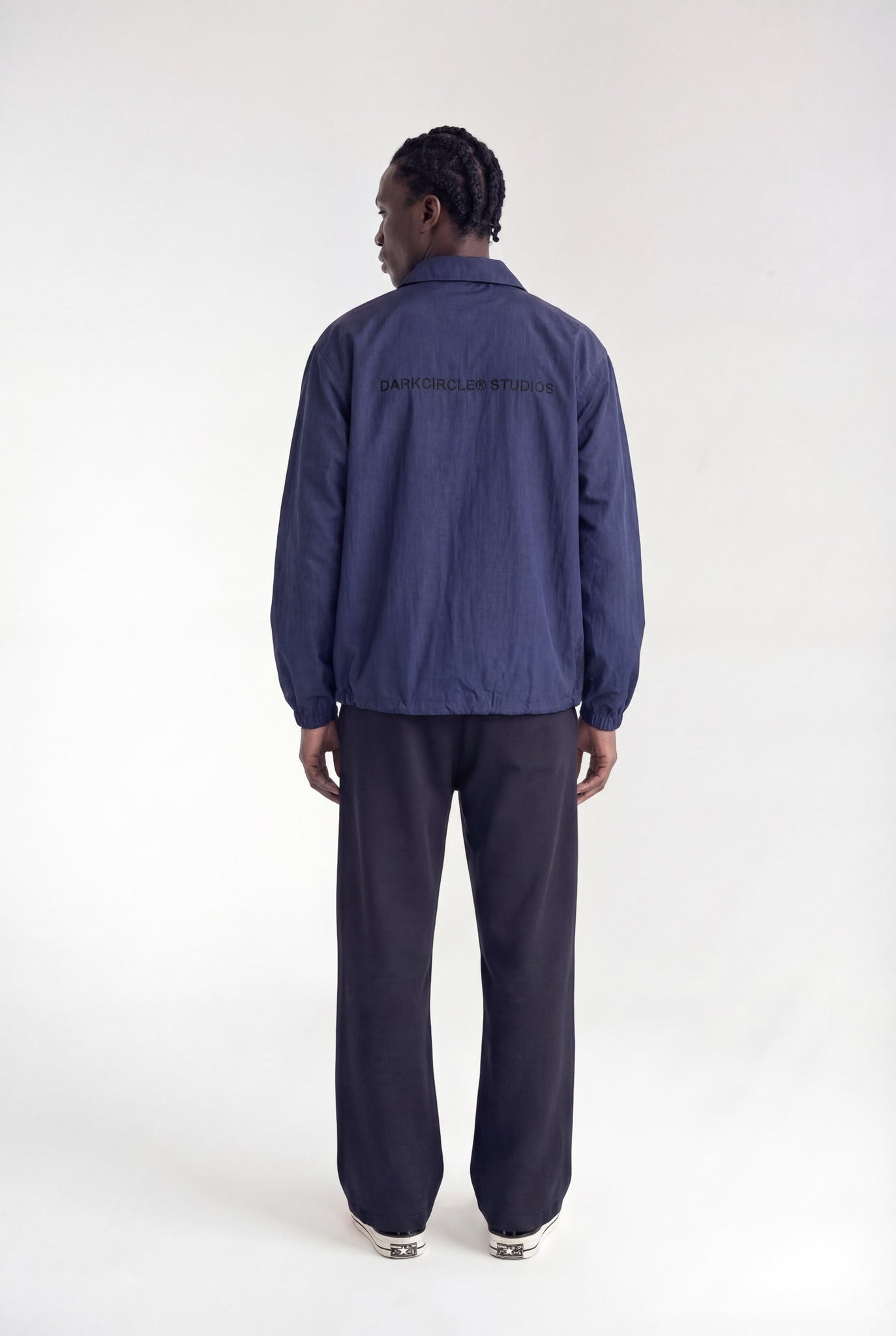 Studio Coach Jacket - Navy – DARKCIRCLE®