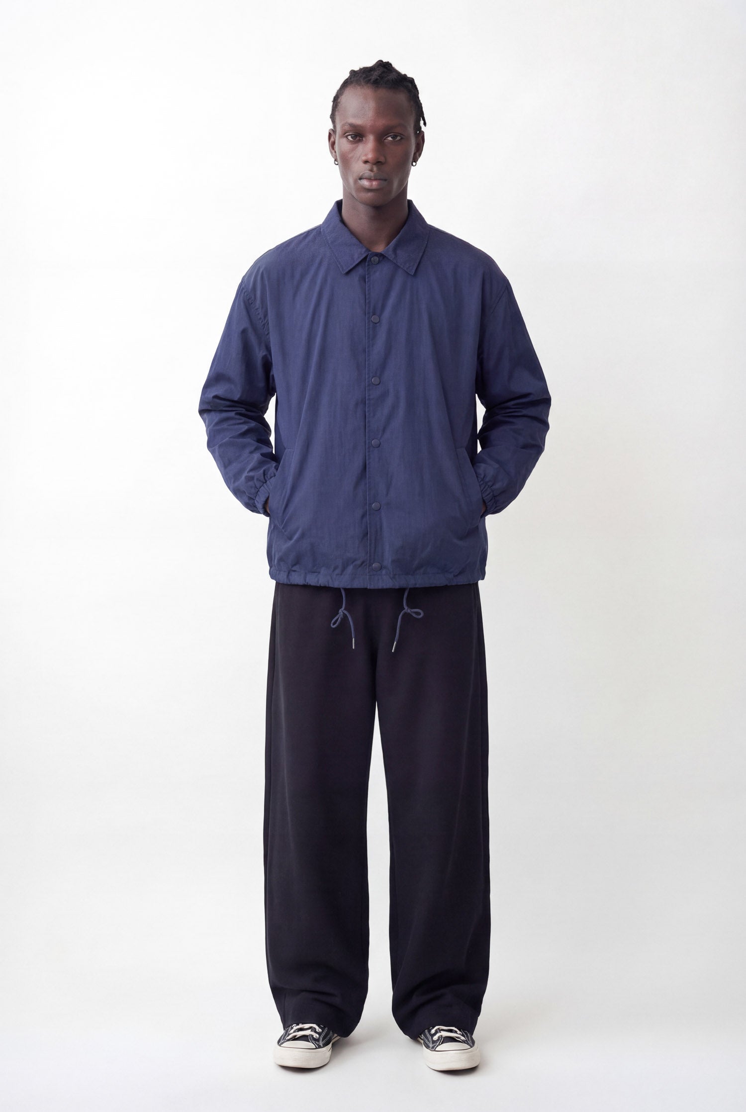 Studio Coach Jacket - Navy – DARKCIRCLE®