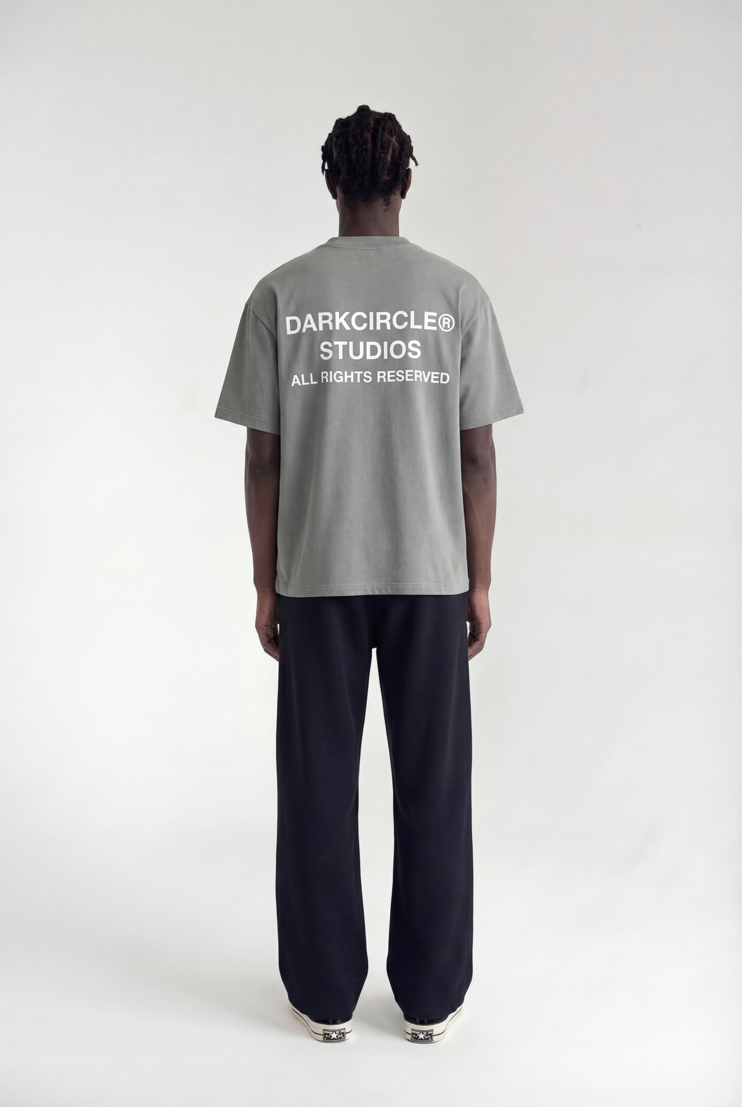 Studio Tee V2 - Grey – DARKCIRCLE®