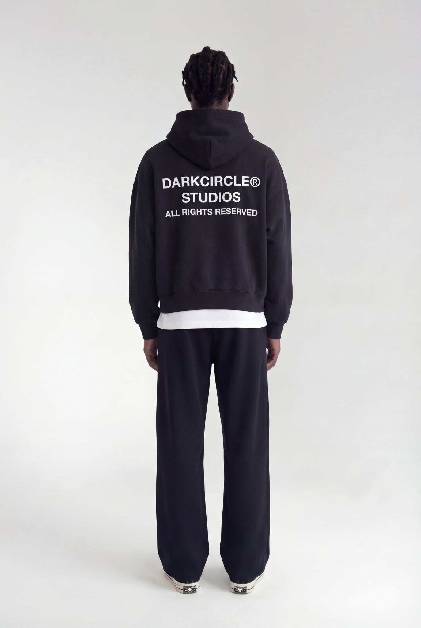 Studio Zip Hoodie V2 - Black – DARKCIRCLE®
