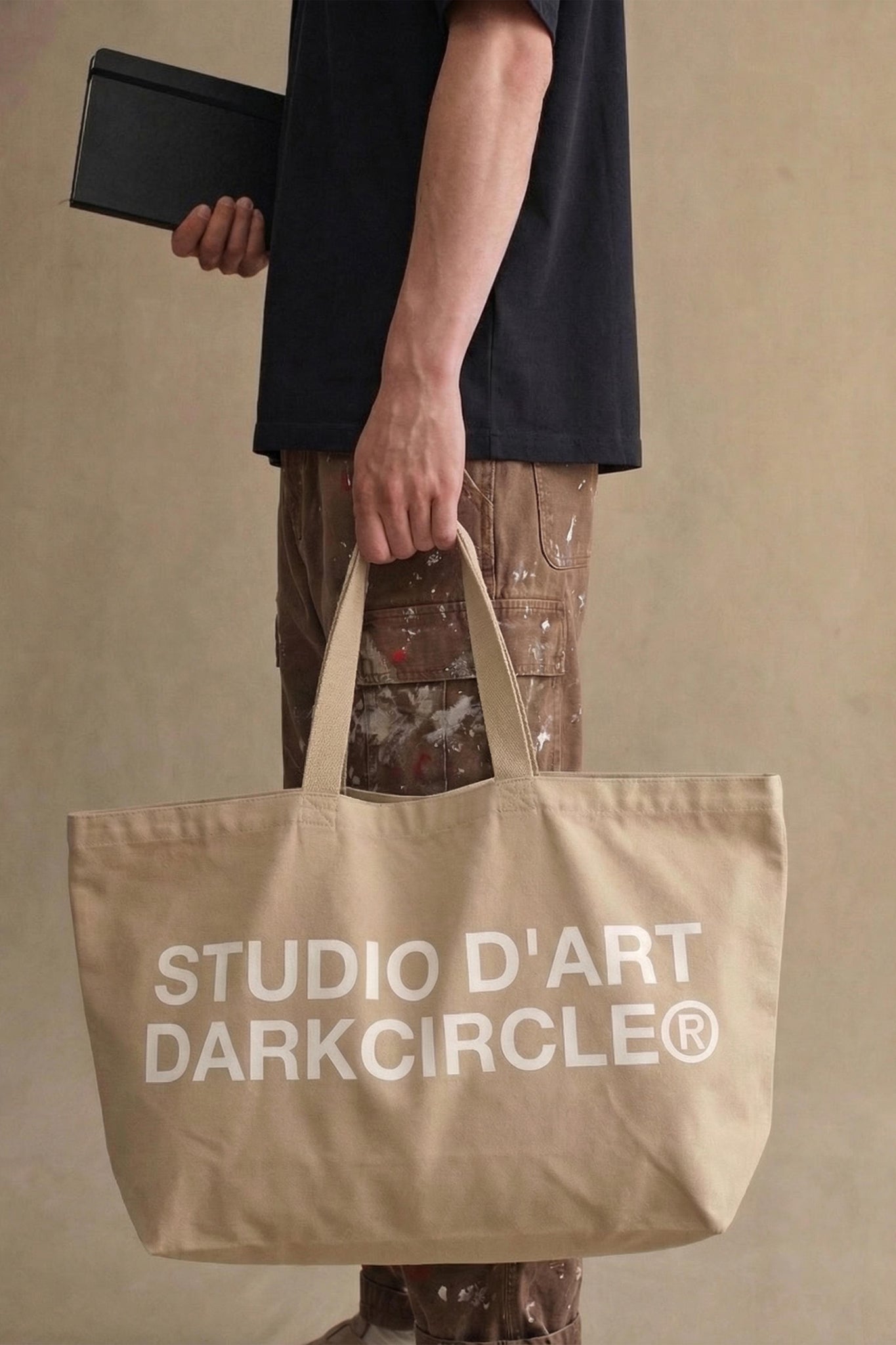 Studio Tote - Stone – DARKCIRCLE®