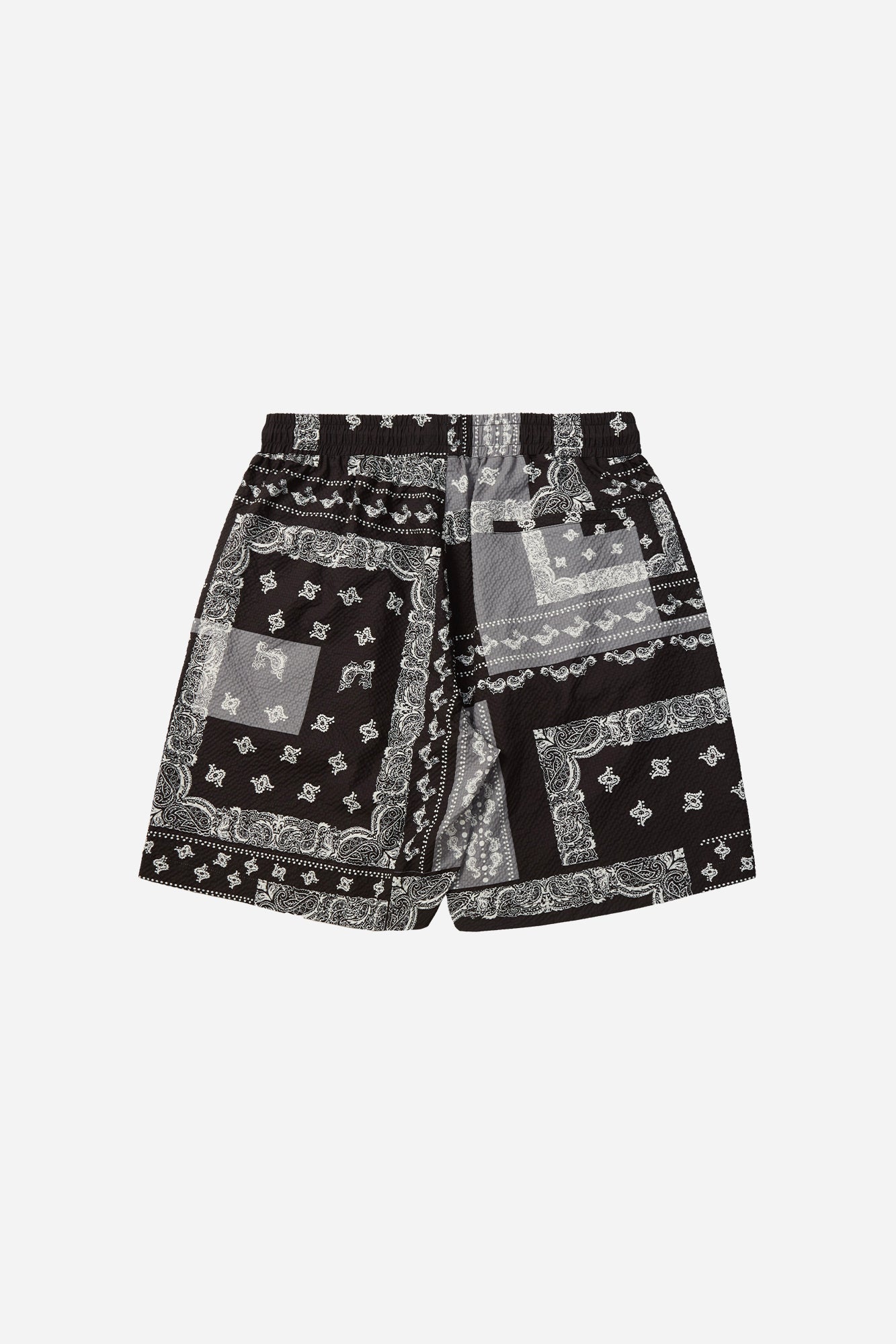Paisley Shorts - Black – DARKCIRCLE®