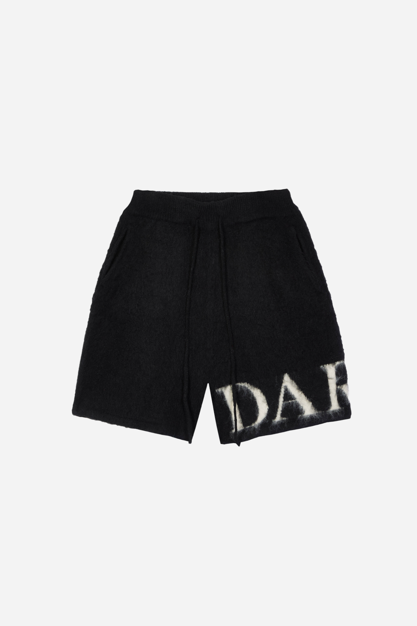 Mohair Shorts - Black