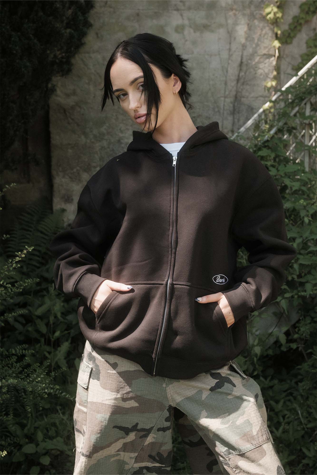 Transit Base Zip Up - Black – DARKCIRCLE®