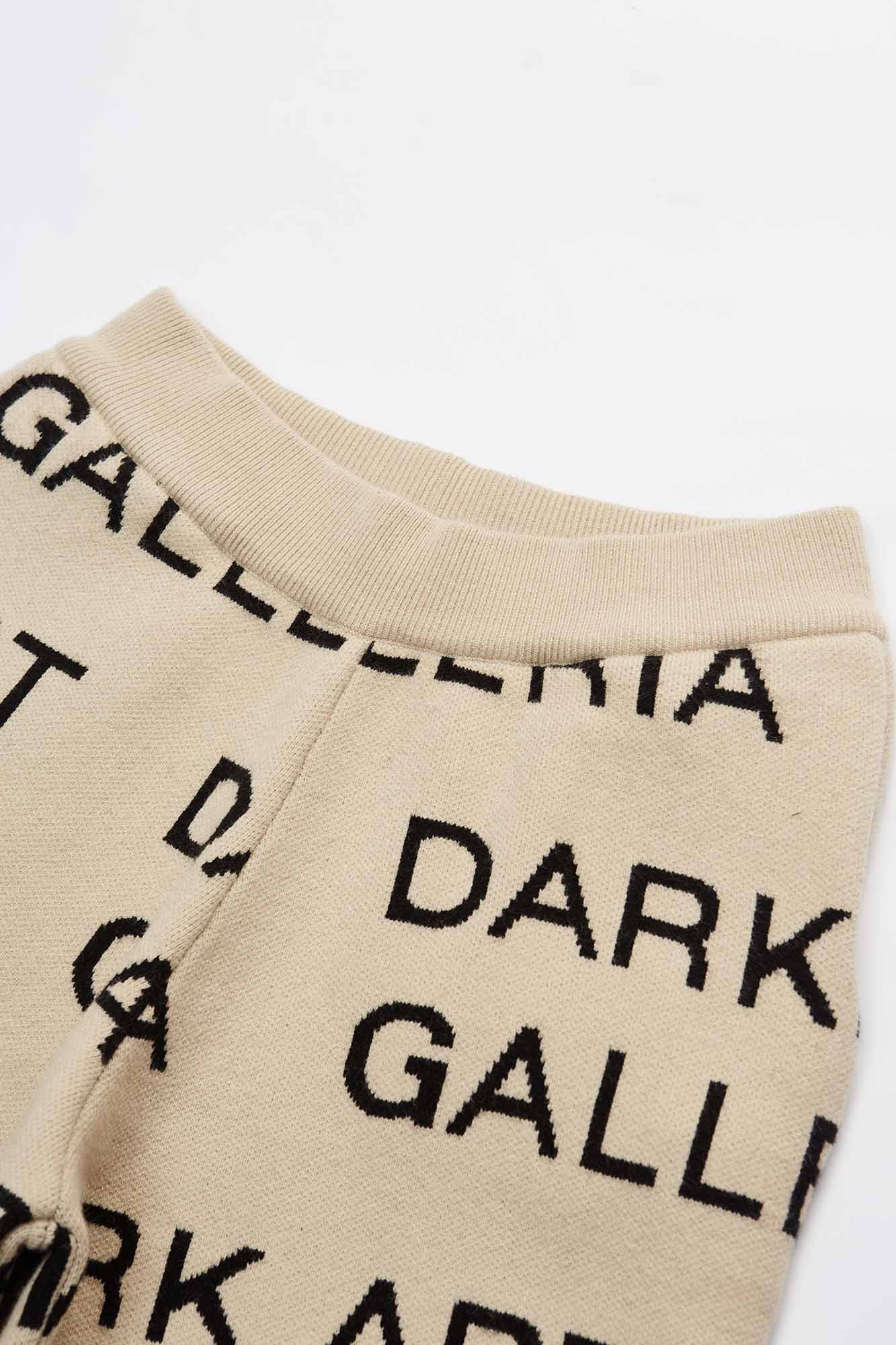 GALLERIA Knit Pants - Natural
