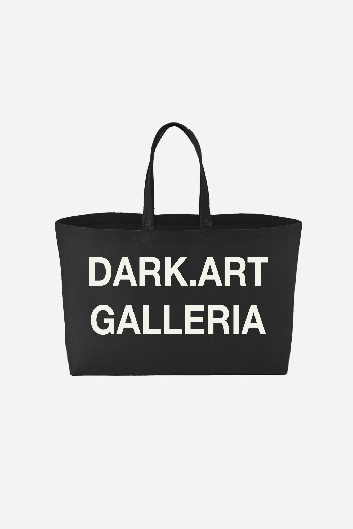 Galleria Oversized Tote Bag - Black