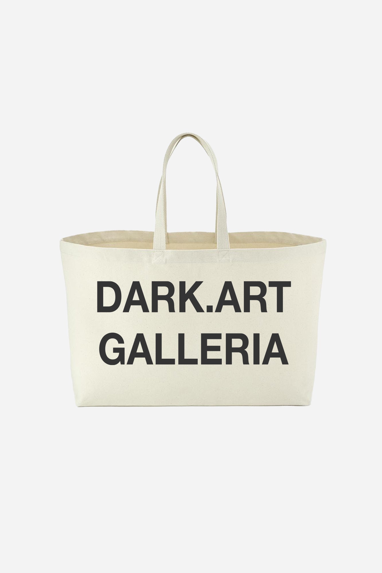 Galleria Oversized Tote Bag - Natural